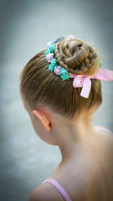 Load image into Gallery viewer, Pink &amp; Mint Simple Elegance Bun Wreath
